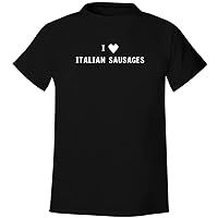 I Heart Love Italian Sausages - Men's Soft & Comfortable T-Shirt