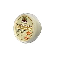 OKAY HONEY and ALMOND BUTTER NATURAL SMOOTH FOR HAIR and SKIN 1oz/30ml