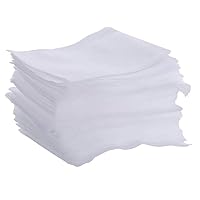 200 Pieces Biodegradable Non-Woven Nursery Bags Plant Grow Bags Fabric Seedling Pots, White
