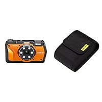 WG-6 20MP Underwater Digital Camera USA Model-Orange with Soft Case SC-900 for G900 & WG-6 Digital Camera