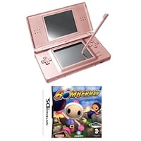 DS Lite (Metallic Rose) Bundle with Bomberman for DS