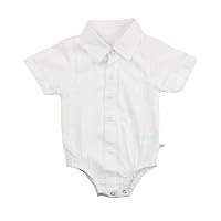 RUGGEDBUTTS® Baby/Toddler Boys Button-Up Bodysuit