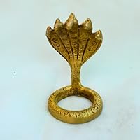 Brass Snake beautifuly Handcrafted Brass Idol of Lord Shiva nagraj Vashuki Original Brass Snake for Worship for Temple Naagdev maharaj Home Decor Gift