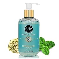 yellow silver Spearmint & Fennel Icy Breeze Shower Gel - 300 ML