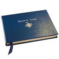 Genuine Leather Ship's Log/Journal, Blue