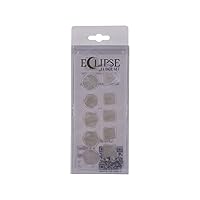 Ultra PRO - Eclipse 11 Dice Set (Arctic White) - Great Dice Set for All Kinds of Card Games and Board Games Such As, DND, MTG, and RPG - UP Your Game with Ultra PRO