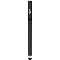 Targus Smooth Gliding Standard Stylus for Tablets, iPad, Smartphones and Touchscreen Devices, Black - Slim Durable Rubber Tip (AMM165US)