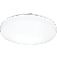 Lithonia Lighting FMLRL 20840 M4 4000K 14-Inch Dimmable Round LED Flush Mount, 1600 Lumens, 120 Volts, 24 Watts, Damp Listed, White
