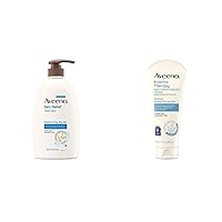 Skin Relief Body Wash + Eczema Therapy Cream Bundle for Dry, Itchy Skin