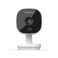 LiftMaster myQ Smart Garage HD Camera - WiFi Enabled - myQ Smartphone Controlled - Two Way Audio - Works with Key by Amazon in-Garage Delivery - Model MYQ-SGC1WLM, White