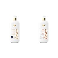 Dove Body Wash Bundle with Soothing Relief Moisturizes 5% Serum 18.5oz and Exfoliating Glow Recharge 3% Serum 18.5oz