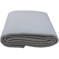 Anti-Tarnish Silver Cloth - Pre-Cut by The Yard - Light Gray (1 Yard by 58