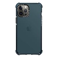 CASETiFY Ultra Impact Case for iPhone 12 Pro Max-Pacific Blue Clear