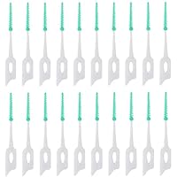 Interdental Brushes Portable Cleaner Between Toothpicks Oral Care Tool 20 Pieces