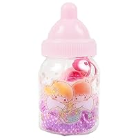 Little Twin Stars Kids Ponytail Holder and Mini Case : Milk Bottle