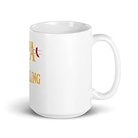 Papa Is My Name Grilling Is My Game BBQ Grill White glossy mug