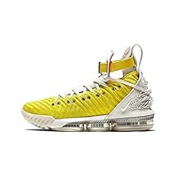 Nike Lebron 16 XVI Harlem Fashion Row Basketball Shoes CI1145-700 Basketball Sneakers Yellow White Red