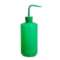 500ml Color Plastic Washing Bottle,Lab Green LDPE Wash Bottle,Bent Mouth