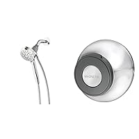 26100 Engage Magnetix 3.5-Inch Six-Function Handheld Showerhead with 186117 Magnetix Remote Dock, Chrome