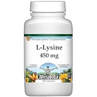 Terravita L-Lysine - 450 mg (100 Capsules, ZIN: 514861)
