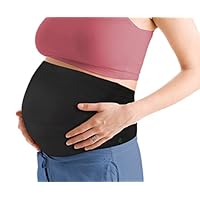 Anti-Radiation Safe and Healthy Pregnancy Belt Cover Belly Band - S - Black