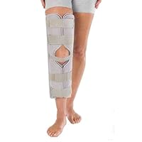 ProCare 79-80020 3-Panel Knee Splint with Cotton/Terry Liner, Universal, = 29