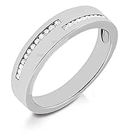 .40 ct. Mens Round Cut Diamond Wedding Band Ring