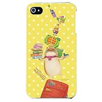 Yanyan Machiko Series Agri Yellow (Clear) / for iPhone 4S/au AAPI4S-PCCL-152-MB51