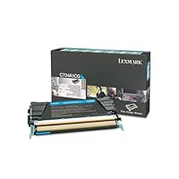 Lexmark Part# C734A4CG Cyan Toner Cartridge (OEM) 6,000 Pages
