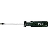 SK Hand Tool 85201 SureGrip Slotted Screwdriver, 3/16 x 4