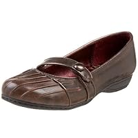 Kenneth Cole REACTION Toddler/Little Kid Bookin Good 2 Flat,Brown,6 M US Toddler