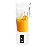 Portable Blender for Shakes and Smoothies Size Single Serve Travel Fruit Juicer Mixer Cup with Reable 2000mAh USB Reable Battery Small Electric Individual Mini Blender for Juice