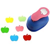 CADY Crafts Punch 2.5 cm Paper Punches EVA Handmade Punches Flower (Apple)