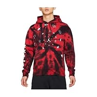 [ナイキ] メンズサイズ ジョーダン Jordan Retro 6 GFX Fleece Hoodie（Black/Gym Red/White） パーカー フーディー Pullover プルオーバー トップス ストリート