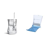 Waterpik Aquarius Water Flosser with 10 Settings, 7 Tips + Hygienic Storage Case for 6 Replacement Tips