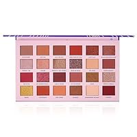 Eyeshadow Palette Cosmetics, 24 Highly Pigmented Shades, Palettes with 24 Colors Vol 2