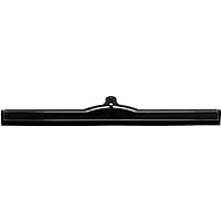 SPARTA 4156803 Plastic Double Foam Squeegee, Commercial Squeegee With Durable Contruction For Cleaning, Commercial, Residential, 24 Inches, Black, (Pack of 6)