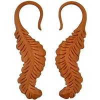 Pair of Sabo Wood Leaf in the Wind