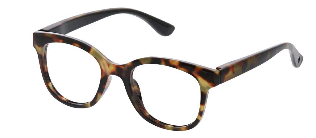 Peepers by PeeperSpecs Women's Grandview Square Blue Light Blocking Reading Glasses