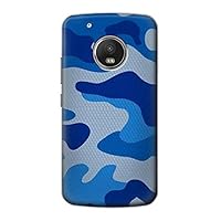 R2958 Army Blue Camo Camouflage Case Cover for Motorola Moto G5 Plus