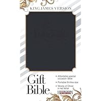 The Holy Bible: King James Version, Gift Bible, Black Flexisoft, Portable thinline size The Holy Bible: King James Version, Gift Bible, Black Flexisoft, Portable thinline size Paperback Audio, Cassette