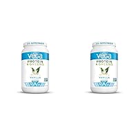Vega Protein and Greens, Vanilla, Plant Based Protein Powder Plus Veggies -Vegan Protein Powder, Keto-Friendly, Gluten Free, Soy Free, Lactose Free (25 Servings, 26.8oz)(Packaging May Vary)