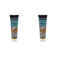 Cuccio Naturale Butter Scrub - Exfoliates And Hydrates - For Softer, Radiant Looking Skin - Infuses Moisture Into Dry Skin - Non-Oily 24 Hour Hydration - Creamy - Milk And Honey - 4 Oz (Pack of 2)