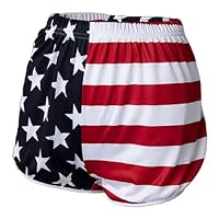 USA Flag Ranger Panties Men's Athletic Training Shorts
