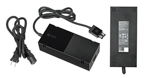 Microsoft Genuine OEM Power Supply AC Adapter Replacement for Xbox One - Complete Kit with Wall Charger Cable Cord