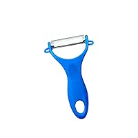 Textured Peeler, Accessory Kits On Bakery; Dessert Store; Cool Drink Store; Canteen; Juice'S House, 130x77.5(MM), Blue, 8 Pieces Fruit Vegetable Grater Slicer Peelers.