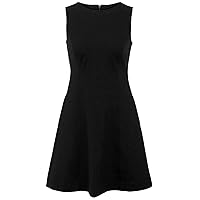 SPANX Women's Black Fit & Flare The Perfect Black Sleeveless Dress