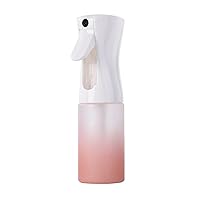 Continuous Water Mister Spray Bottle for Hair - Continuous Spray Nano Fine Mist Sprayer - Empty Spray Bottle - Reusable Beauty Spray Bottle - Cleaning, Hairstyling & Plants - 5oz/150ml (Gradient Pink)