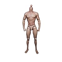 1/12 Scale Male Action Figure,6inch Flexible Muscular Strong Male