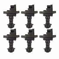 6PCSset 6 Perfect Quality Ignition Coil Pack MCP-1440 MCP1440 for Nissan R34 Skyline GTT RB25 RB25DET Neo Stagea 2.5 22448-AA100 KM